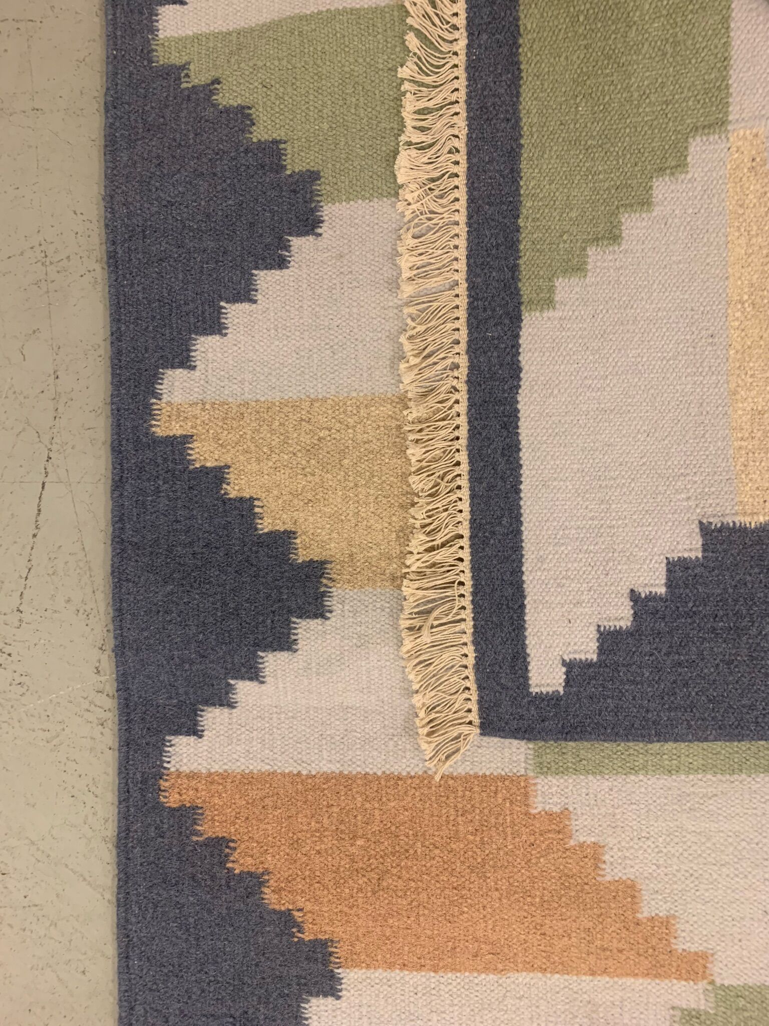 Swedish midcentury carpet röllakan 1960s