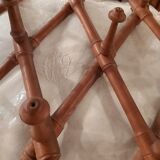 Extendable wall coat rack