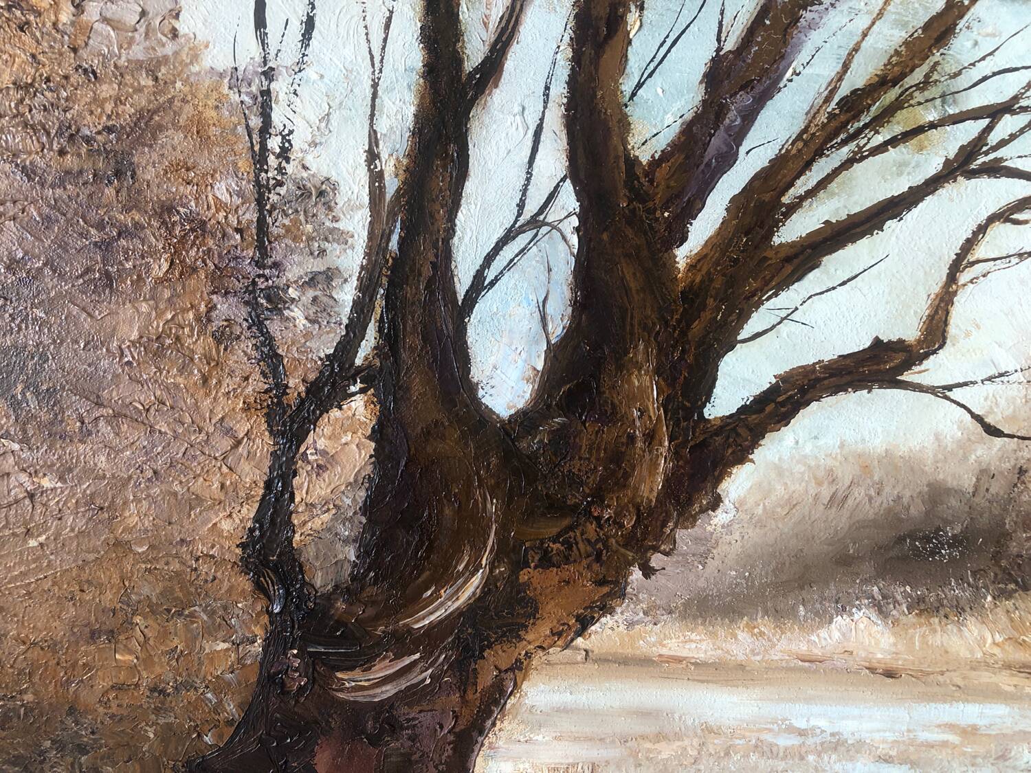 Tableau signé Tatiana Sulceki