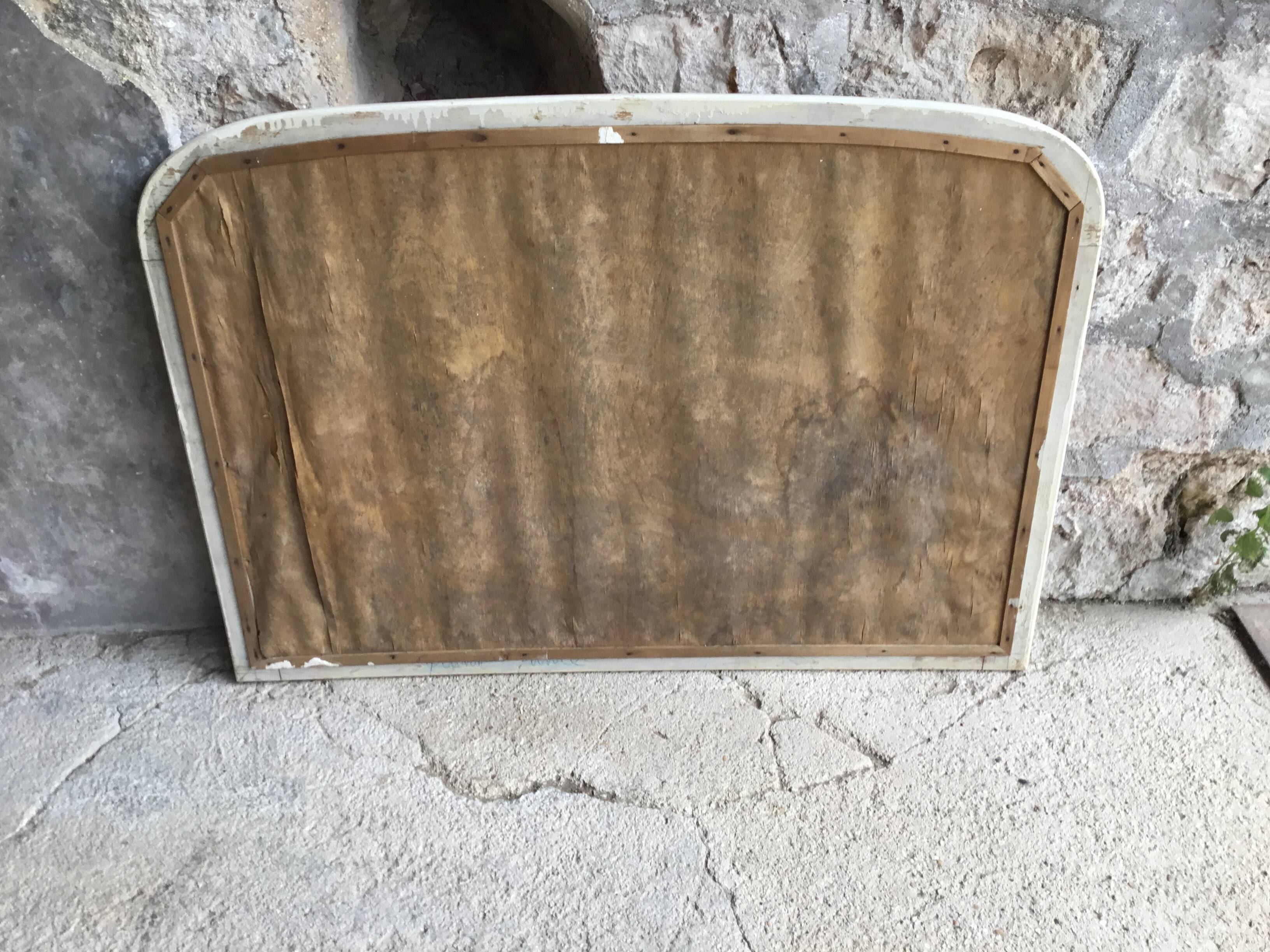 Trumeau or mirror to stand with rounded shape - mid-20th century