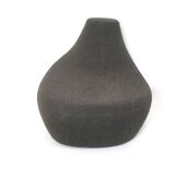 Black and Goldenrod Lounge Chairs "Saruyama" by Toshiyuki Kita for Moroso
