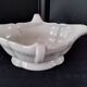 White porcelain sauce boat Pillivuyt