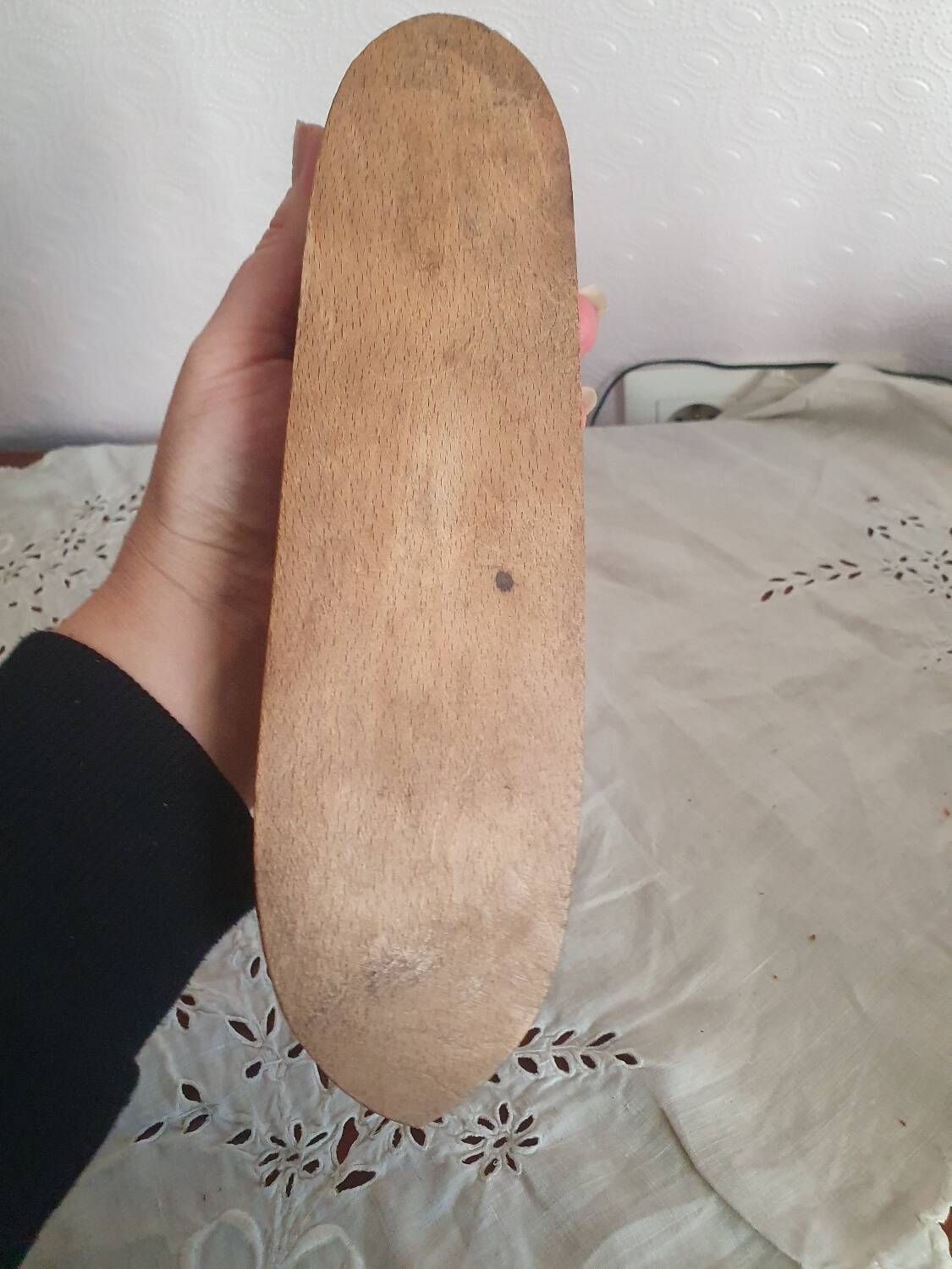 Old wooden shoe tree