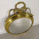 Miroir laiton doré