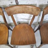 Lot de 4 chaises bistrot