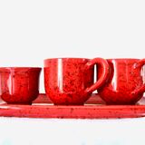 Cups and breakfast tray for 2