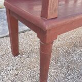 Oak station bench 2m80