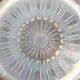 Art Deco flat underside in opalescent glass