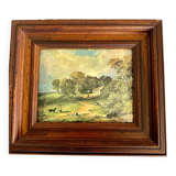 Enamel board, hand hammered, Helca process