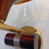 Pair of 70s oberglass wall lights vienna austria