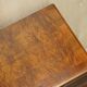 1940s vintage walnut commode with butler's serving tray.