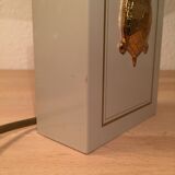 Lamp Turtle golden brass lacquered 70s