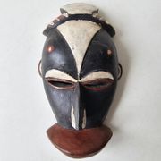 Small African wall mask Galoa Gabon 22cm - Tribal African art
