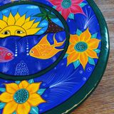 Multicolored Decorative Plate