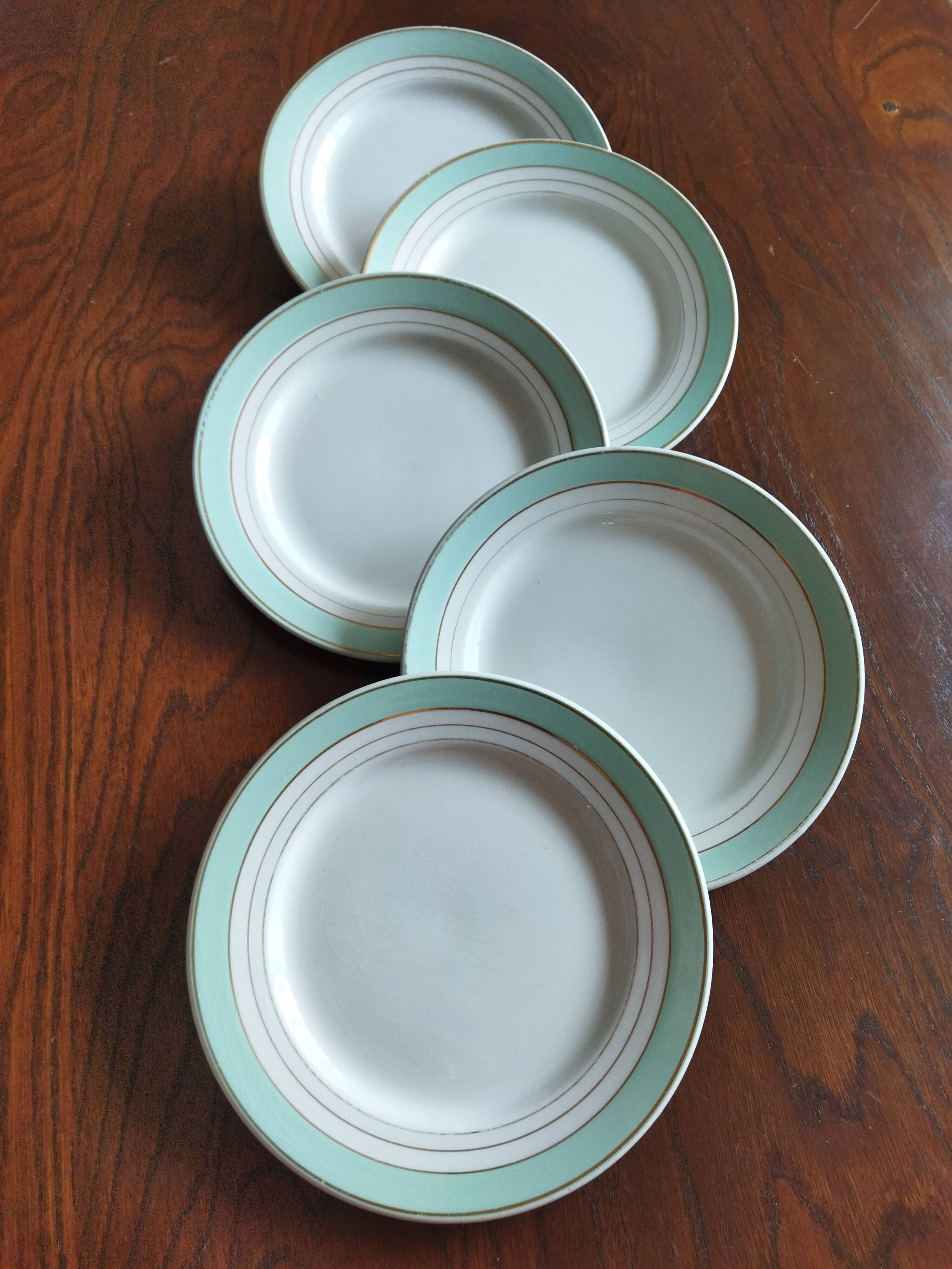 5 Lunéville dessert plates