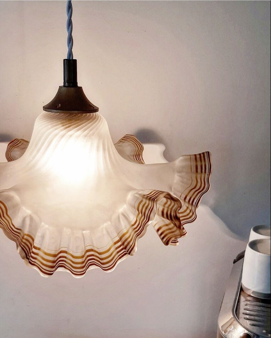 Vintage umbrella pendant lamp