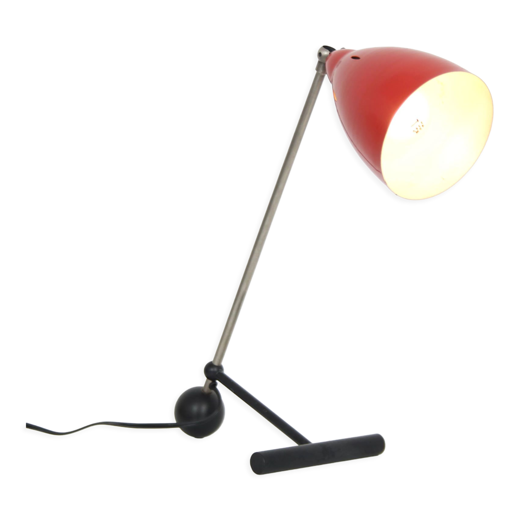 1950s adjustable dutch design desk lamp