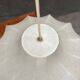 Modern mid-century Cocoon pendant lamp by Friedel Wauer for Goldkant Leuchten, 1960s.