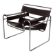 Wassily Dark Brown B3 Armchair Chair by Marcel Breuer for Gavina 1960s