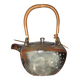 Ceramic teapots with bamboo handles by Elisabeth Wallet