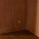 Armoire murale vintage en noyer de conception italienne des années 1960