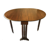 English mahogany "Gateleg" table