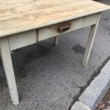Vintage fir farm table
