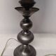 Table Lamp H: 73 cm - Vintage Pewter Lamp Base