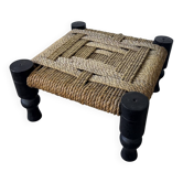 Small low stool or footrest DLC Audoux Minet