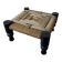 Small low stool or footrest DLC Audoux Minet