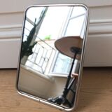 Barber's mirror to put or hang year 50-60 13x18cm