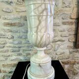 “medicis” lamp in vintage alabaster 70