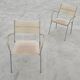 Set of 4 Miss B dining chairs by Tito Agnoli for Bonacina, 1990s.
