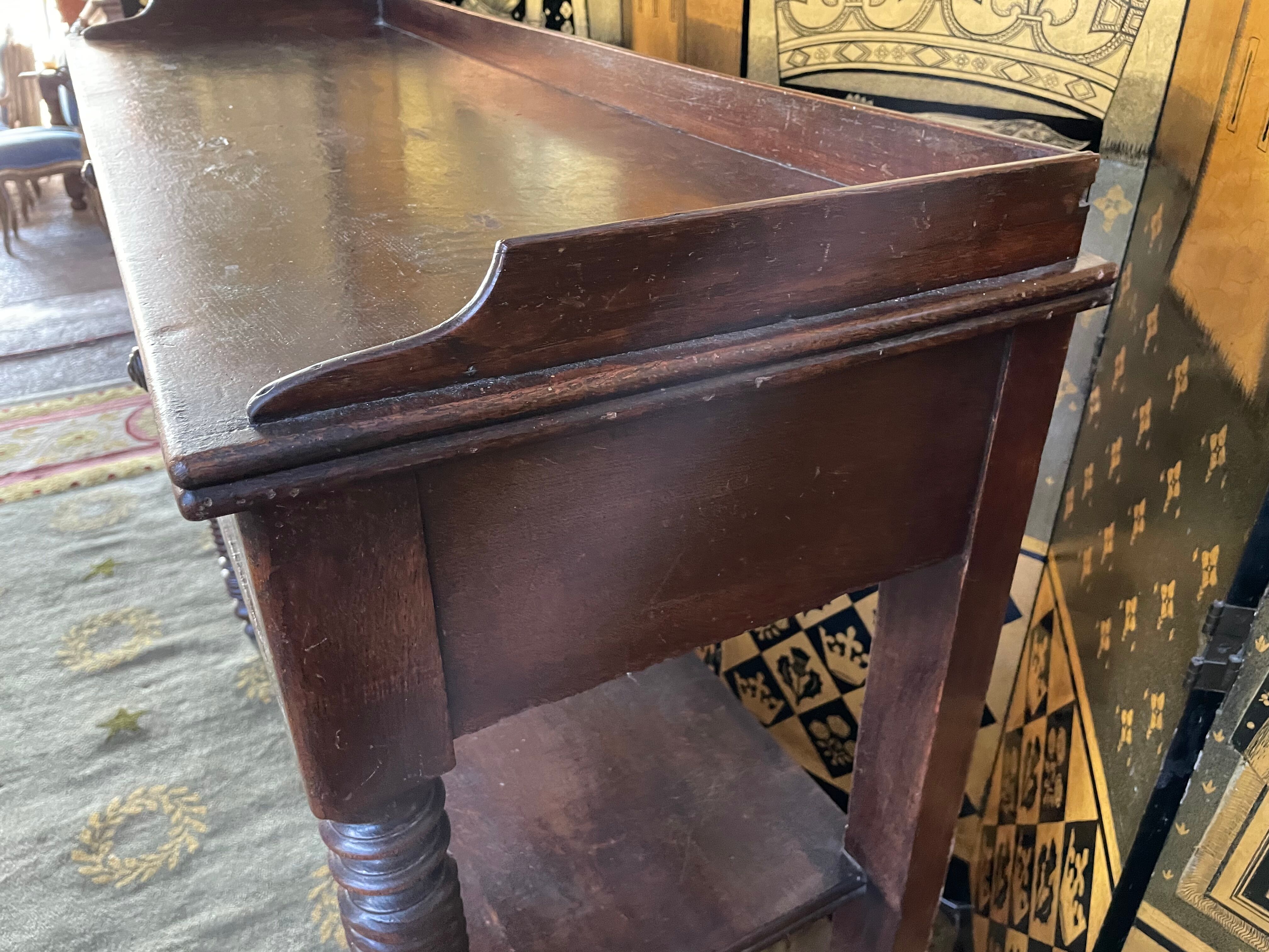 Dessert - dressoir Louis Philippe in oak 19th