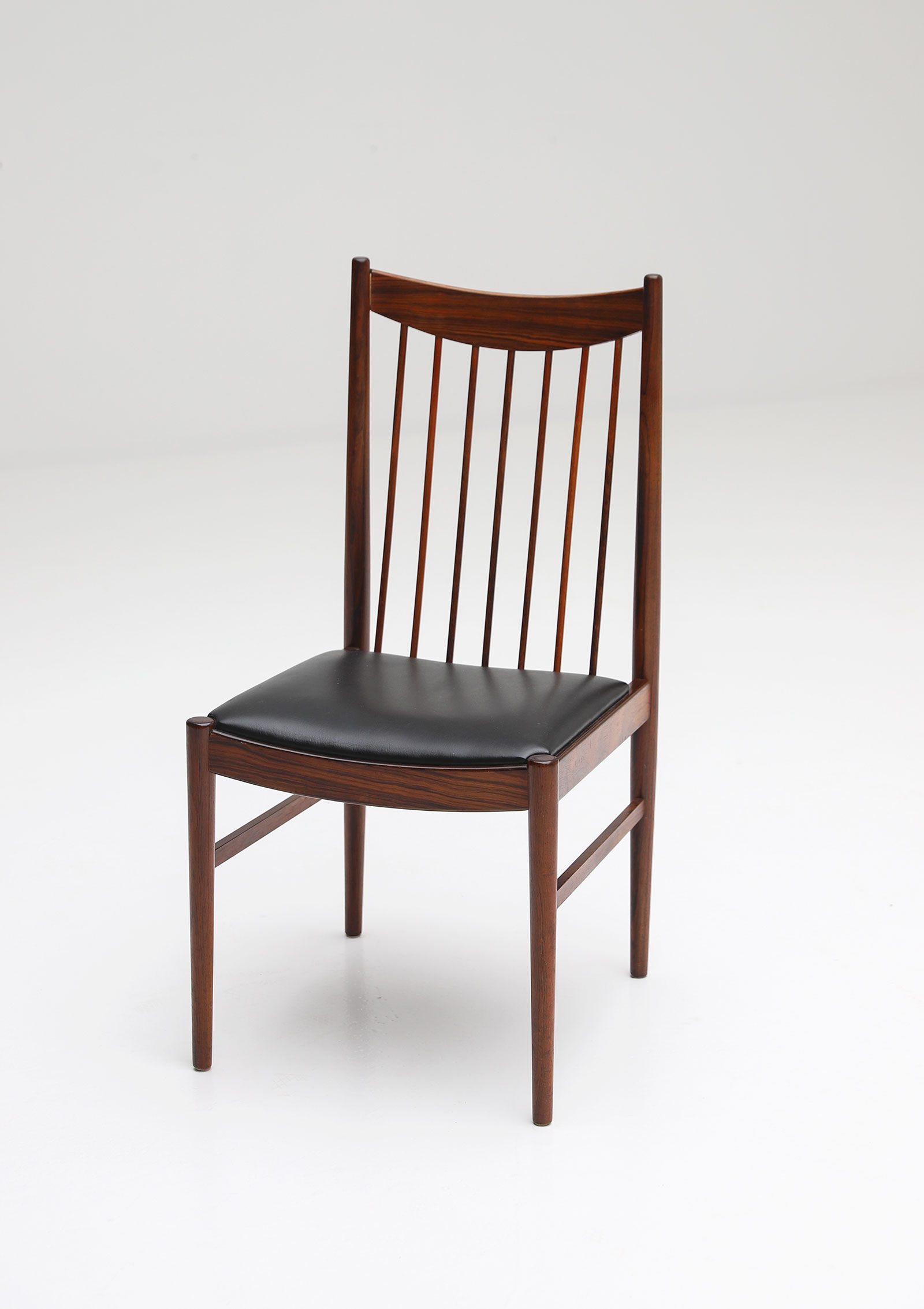 Rosewood dining chairs by Arne Vodder for Sibast, 1960s