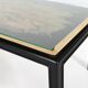 Rare painted coffee table by De Coene Frères, Belgium 1950s