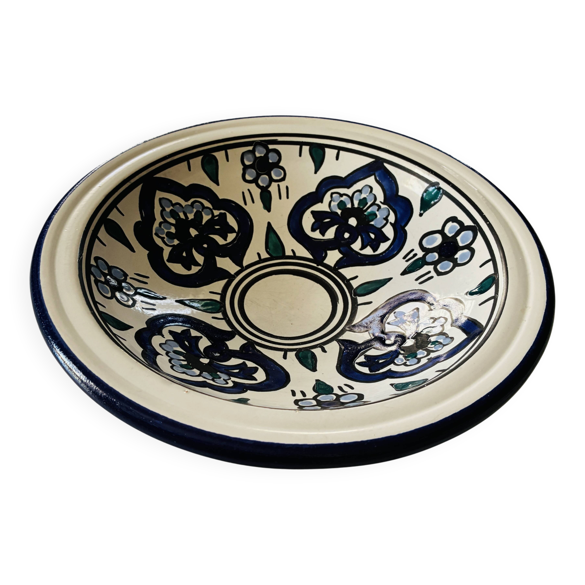 Terracotta plate Nabeul Tunisia