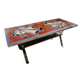 Table basse vintage par Juliette Belarti