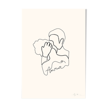 "ink - love" illustration