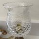 Applique en cuivre et verre ciselé