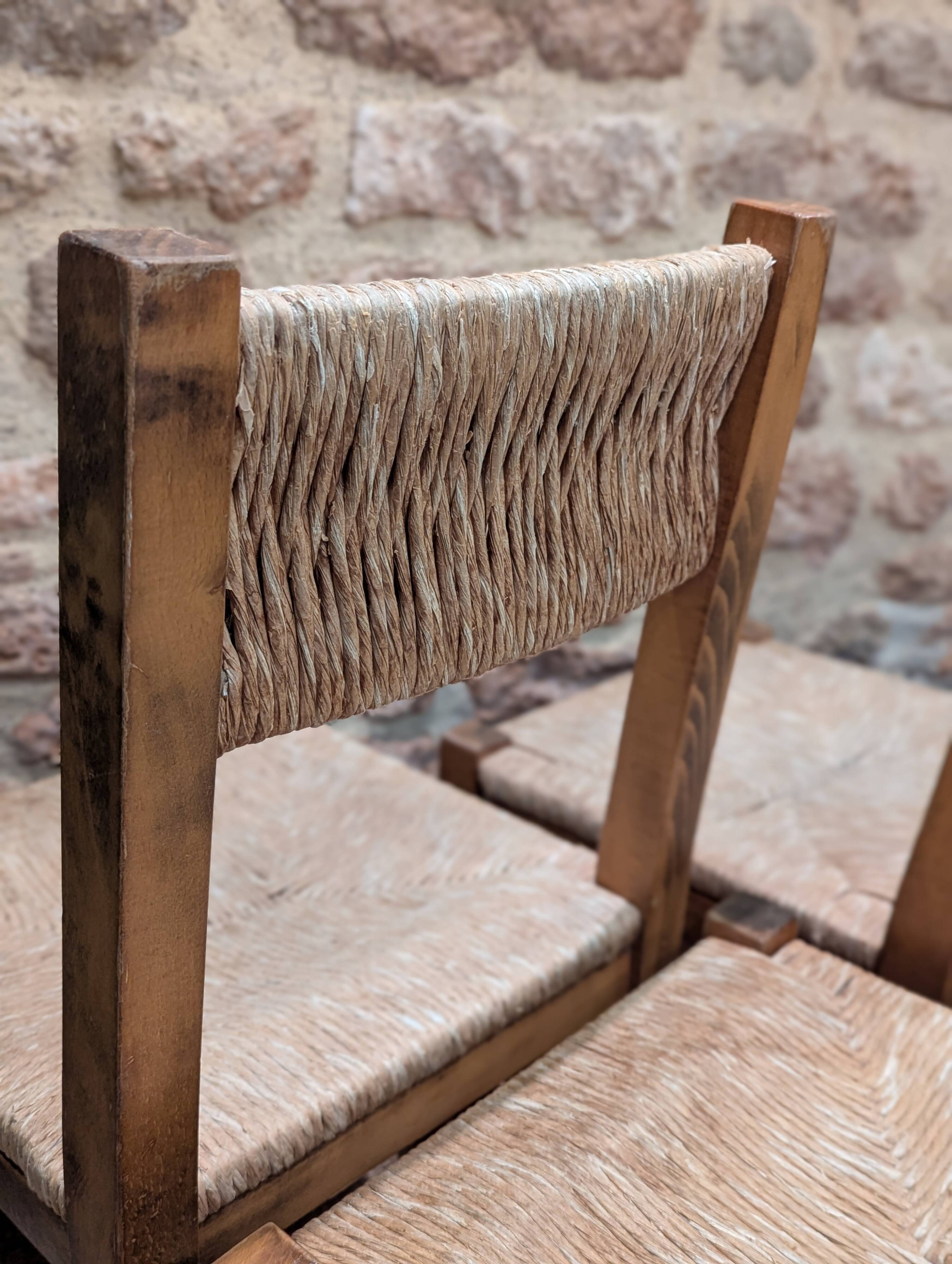 Chaises brutaliste