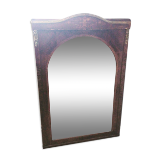 Large bevelled Trumeau mirror  90x140cm