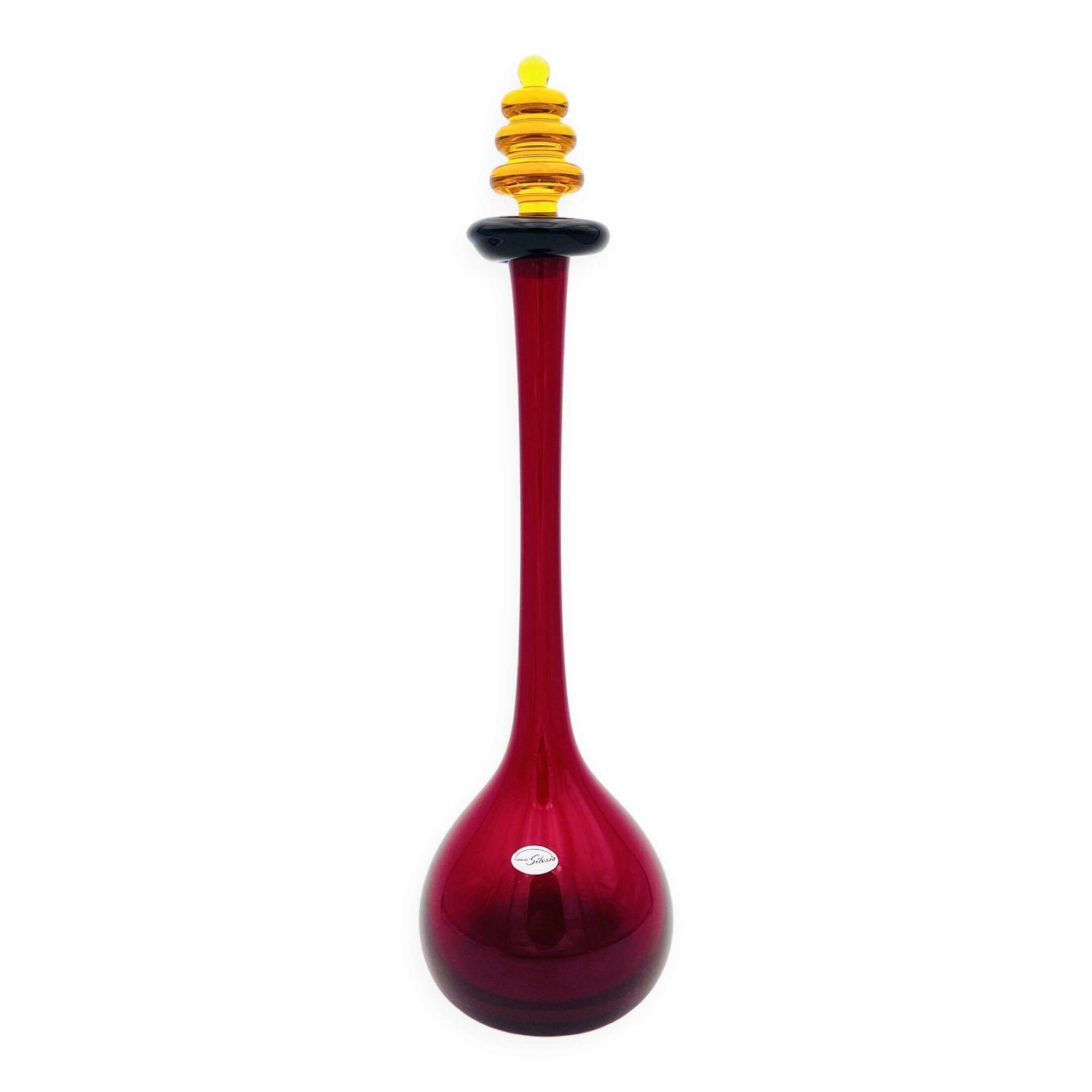 Sculptural Carafe XL Silesia Kaspar Design Memphis (45cm) 1970