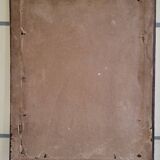 Golden wood photo frame