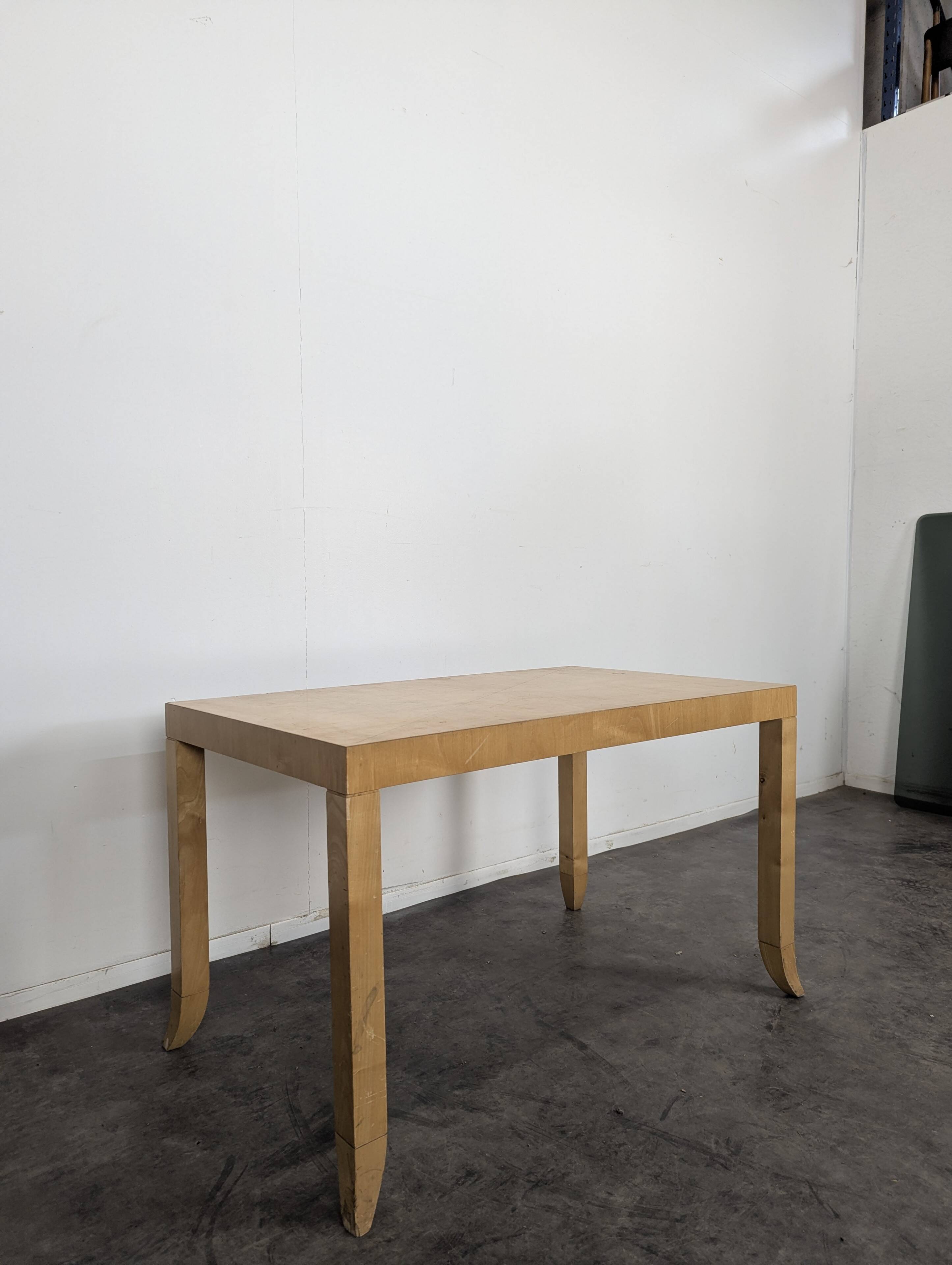 Art Deco coffee table in the style of Jean Michel Frank.