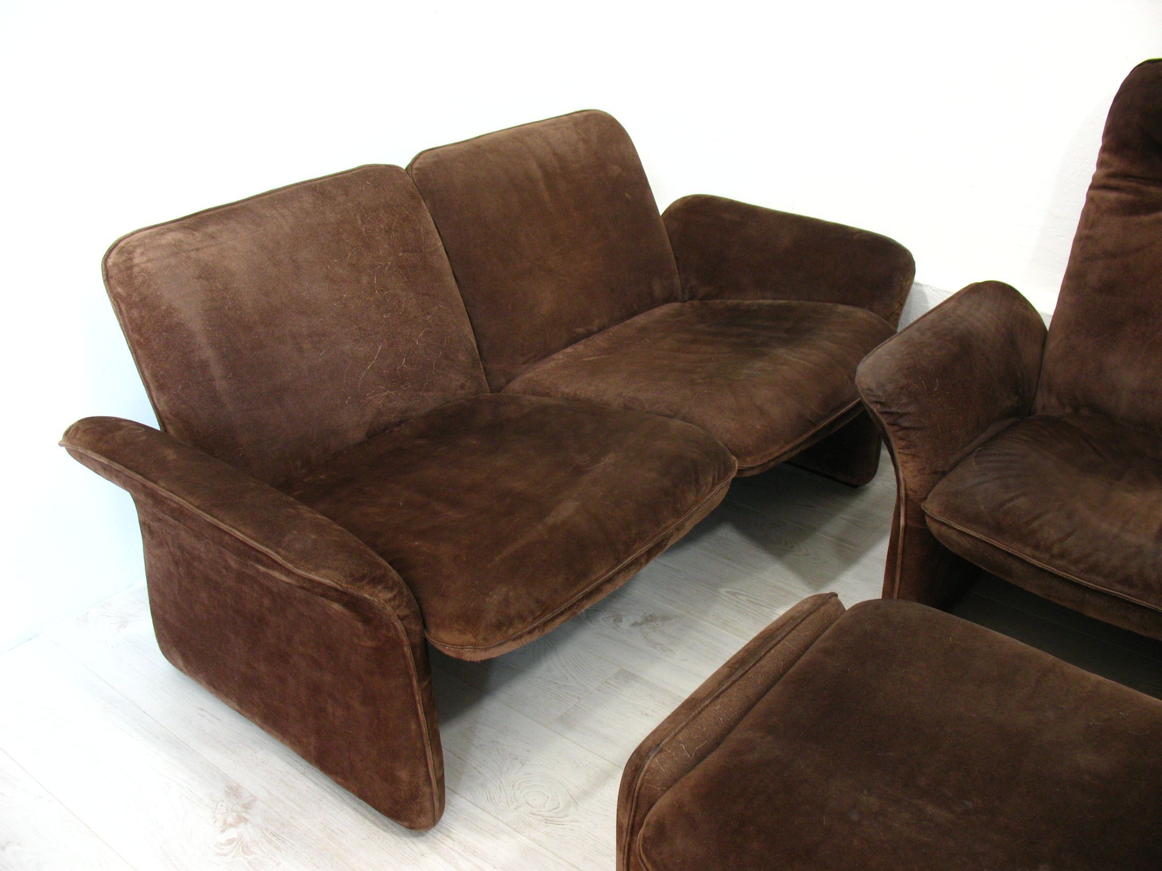 DS50 Sofa Set from de Sede, 1970s, Set of 4