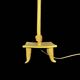 Pierre Casenove for Fondica - High Table Lamp in Gilded Bronze - 1980s