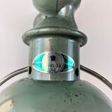 Old Jielde lamp 1965 green patina 101