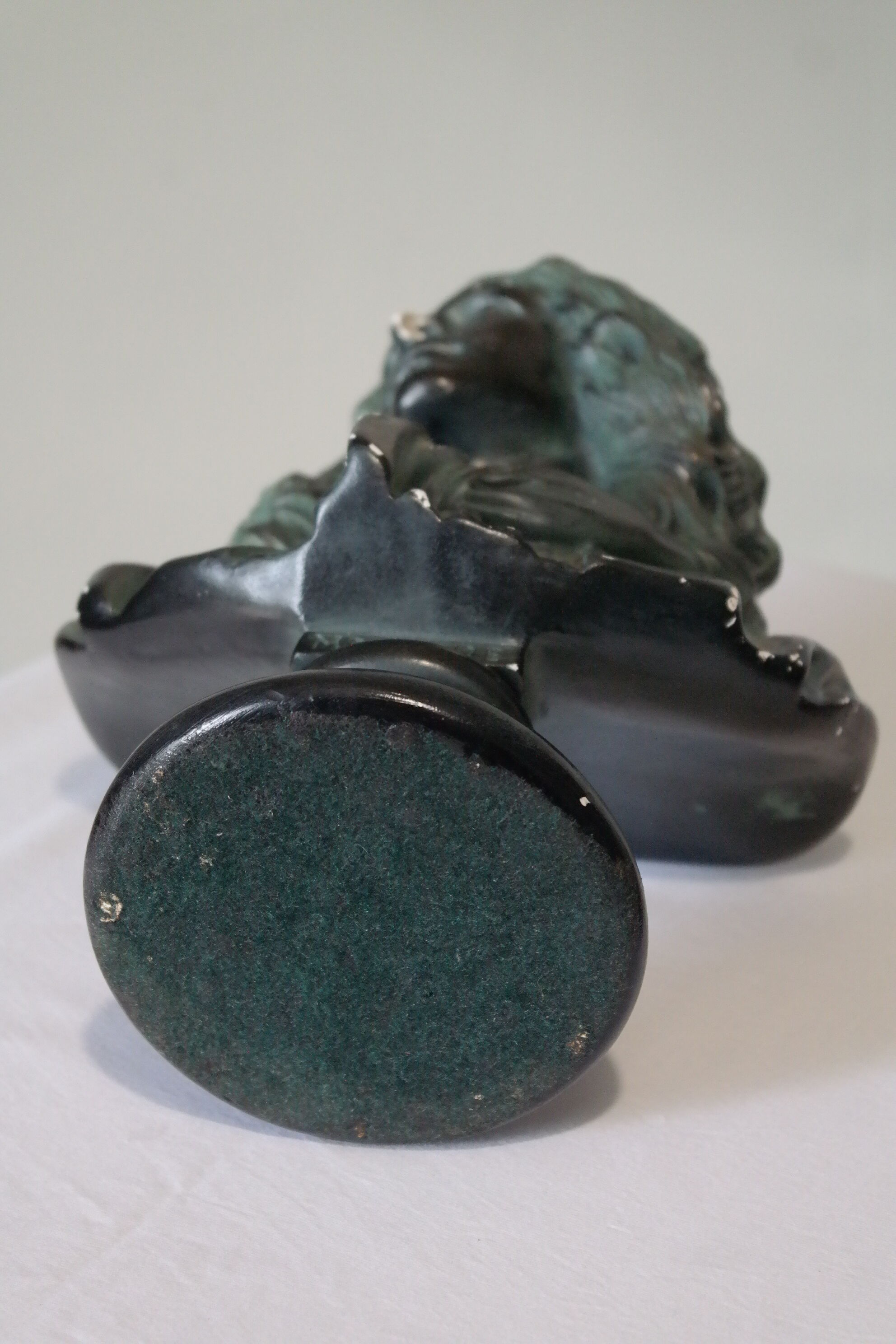 Molière bust in plaster