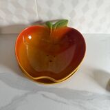 Vintage apple barbotine drainer salad bowl
